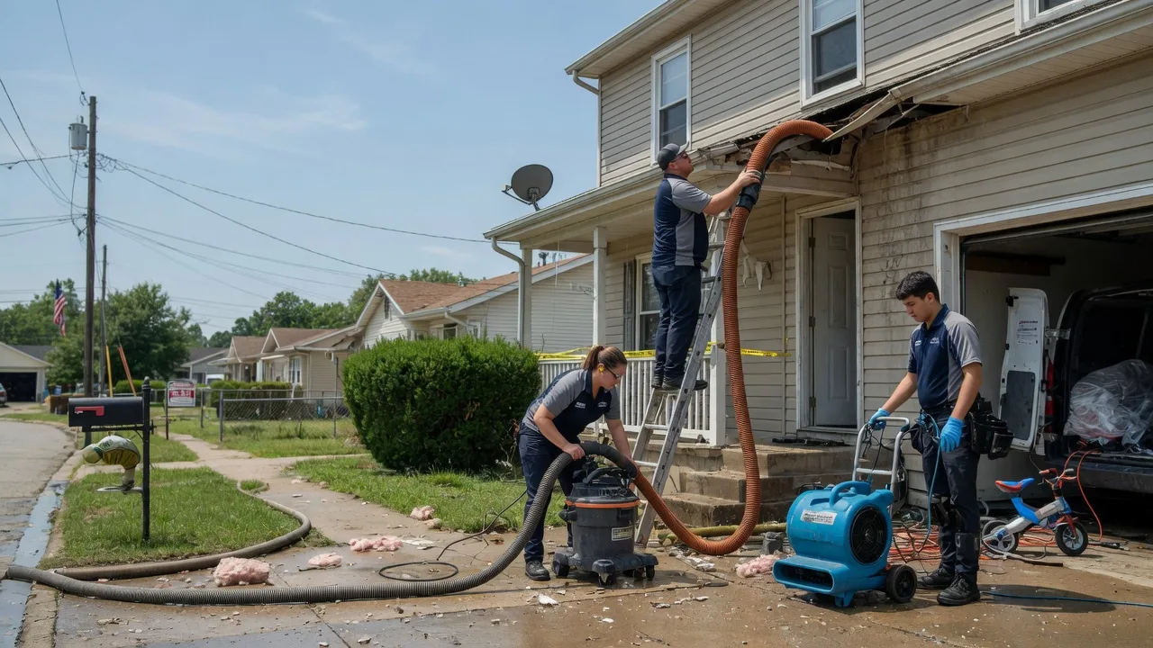 Water Damage Restoration in Longview, IL near me